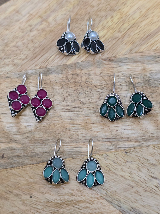 Earrings - stone