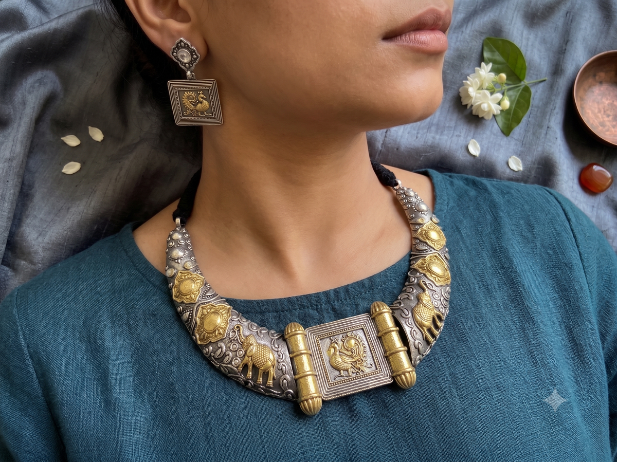 Mayuralankar necklace