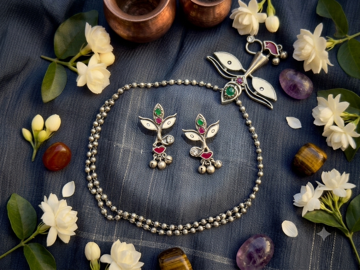 Adi shakti necklace