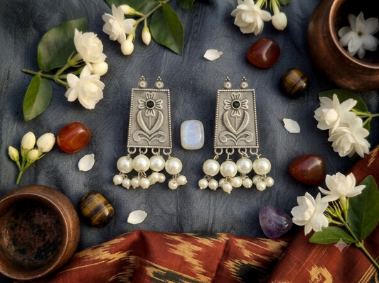 Pankhudi Chandelier Studs