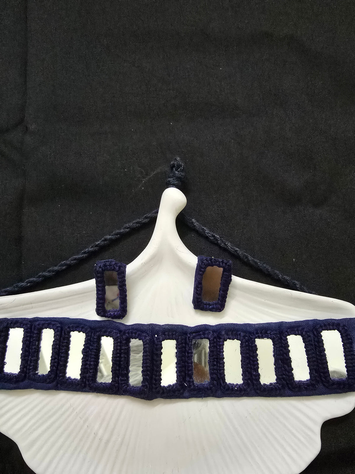 Mirror choker necklace
