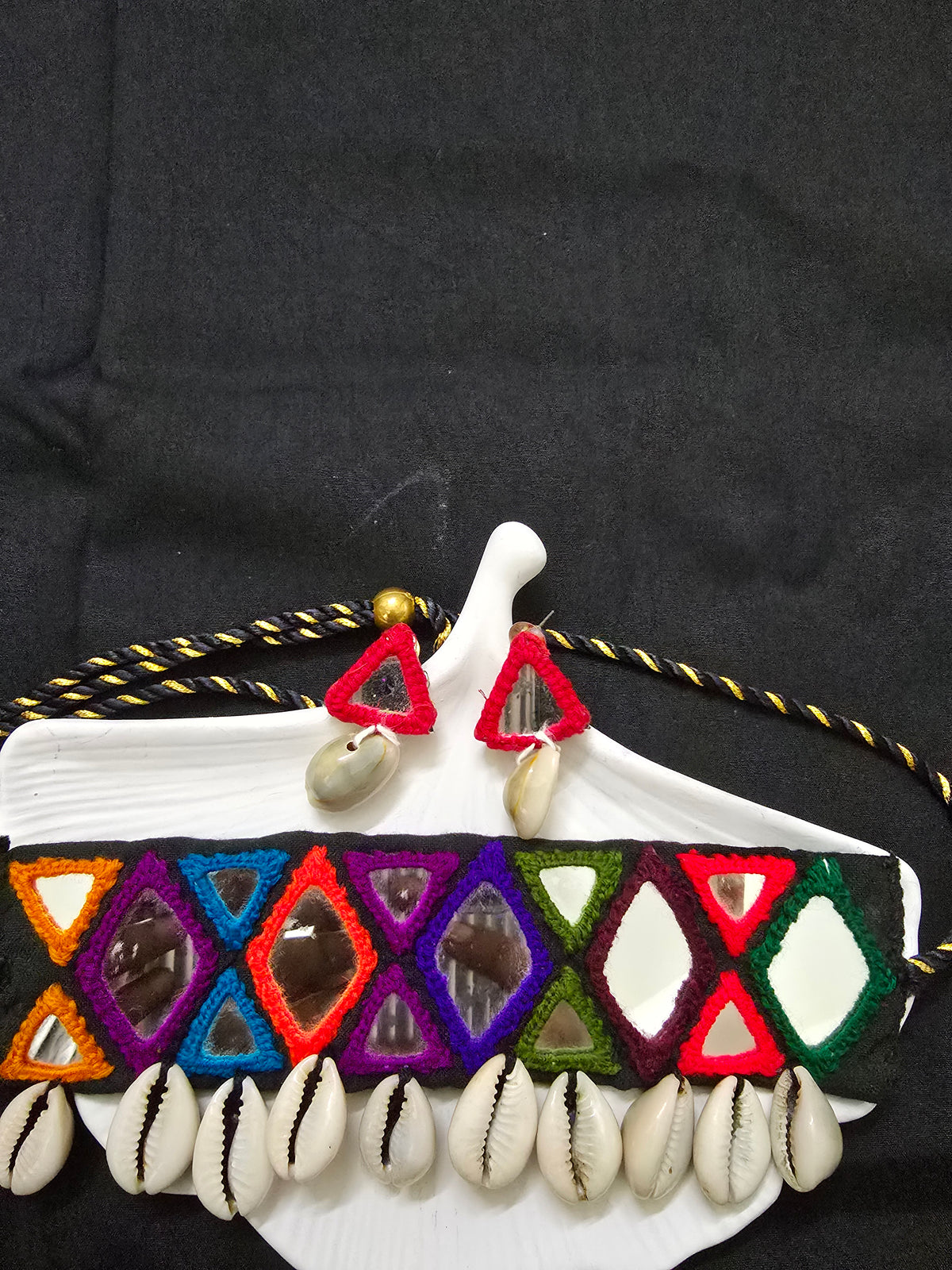 Mirror necklace