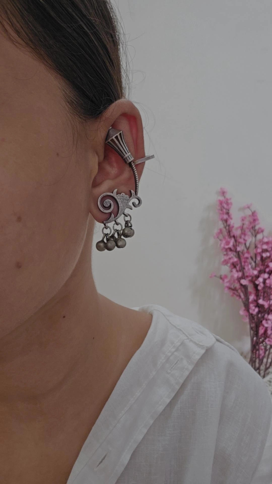 Spiral Belle Earcuffs
